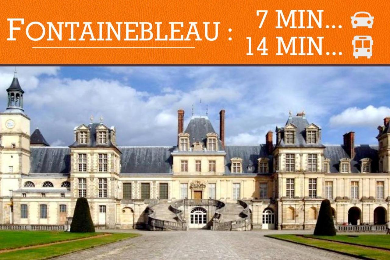 Duplex Standing 7Min➤Fontainebleau-Insead⎮45Min➤Paris Apartment Veneux-les-Sablons Exterior photo